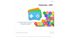 Desktop Screenshot of nkoapps.com